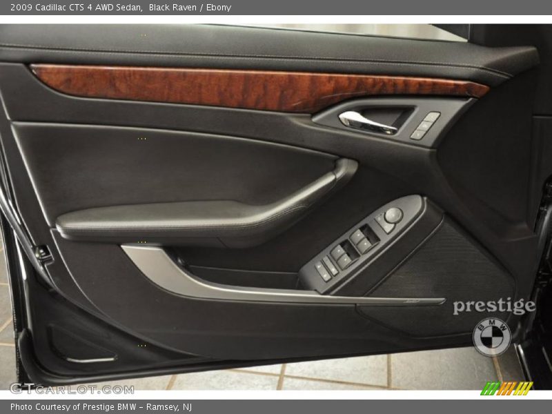 Black Raven / Ebony 2009 Cadillac CTS 4 AWD Sedan