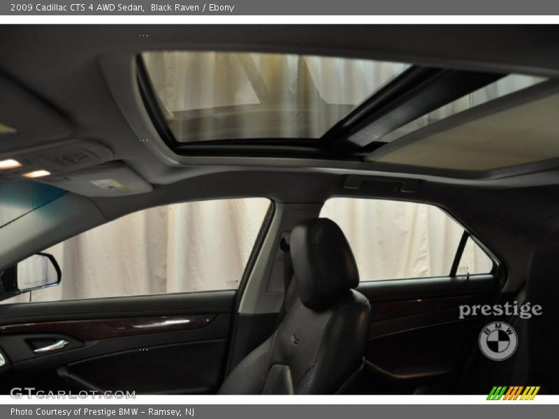 Black Raven / Ebony 2009 Cadillac CTS 4 AWD Sedan