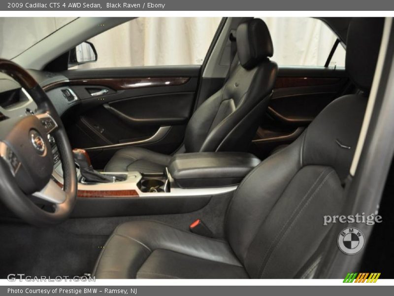 Black Raven / Ebony 2009 Cadillac CTS 4 AWD Sedan
