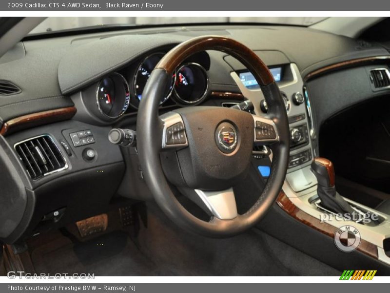 Black Raven / Ebony 2009 Cadillac CTS 4 AWD Sedan