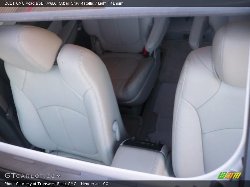 Cyber Gray Metallic / Light Titanium 2011 GMC Acadia SLT AWD