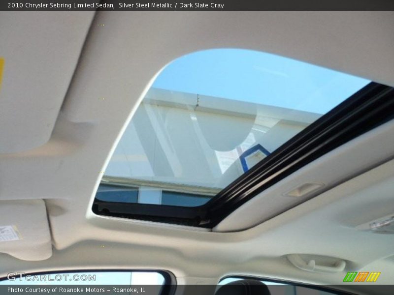 Silver Steel Metallic / Dark Slate Gray 2010 Chrysler Sebring Limited Sedan