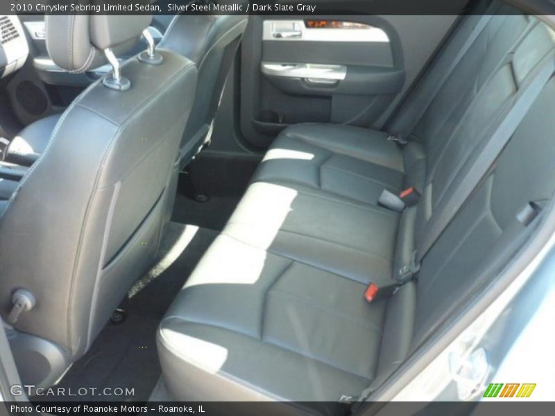 Silver Steel Metallic / Dark Slate Gray 2010 Chrysler Sebring Limited Sedan