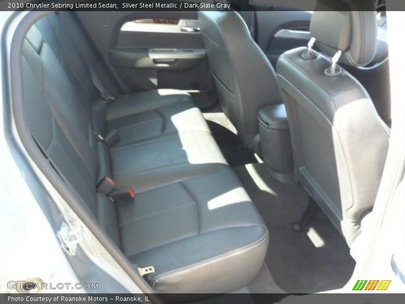 Silver Steel Metallic / Dark Slate Gray 2010 Chrysler Sebring Limited Sedan