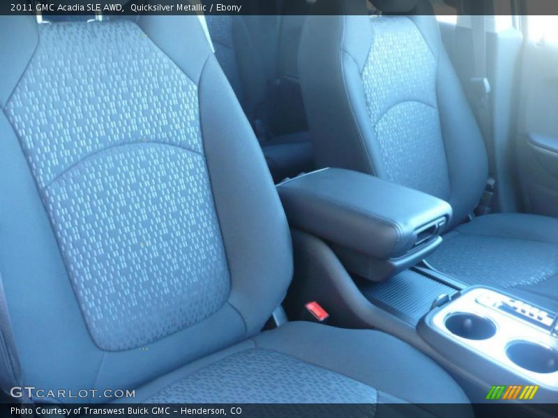 Quicksilver Metallic / Ebony 2011 GMC Acadia SLE AWD
