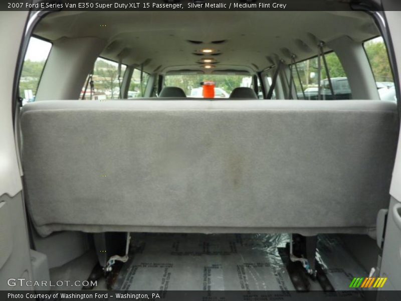 Silver Metallic / Medium Flint Grey 2007 Ford E Series Van E350 Super Duty XLT 15 Passenger