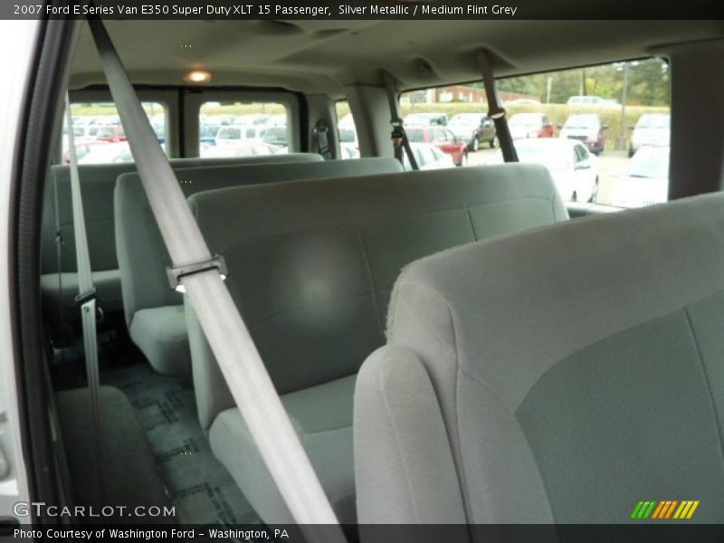 Silver Metallic / Medium Flint Grey 2007 Ford E Series Van E350 Super Duty XLT 15 Passenger