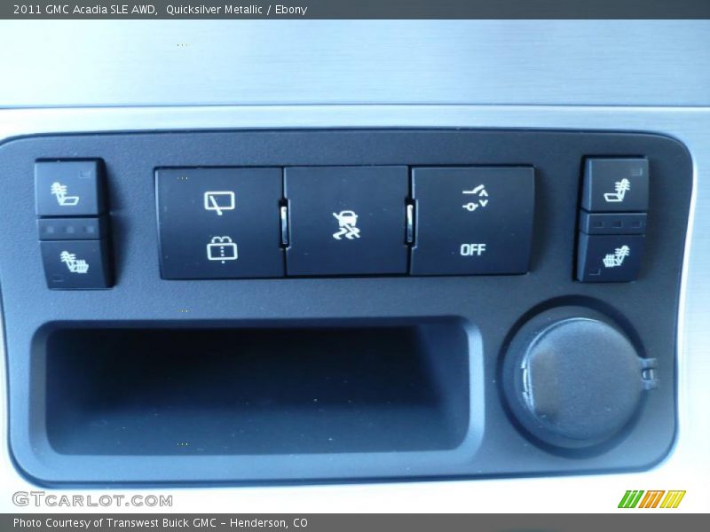 Quicksilver Metallic / Ebony 2011 GMC Acadia SLE AWD
