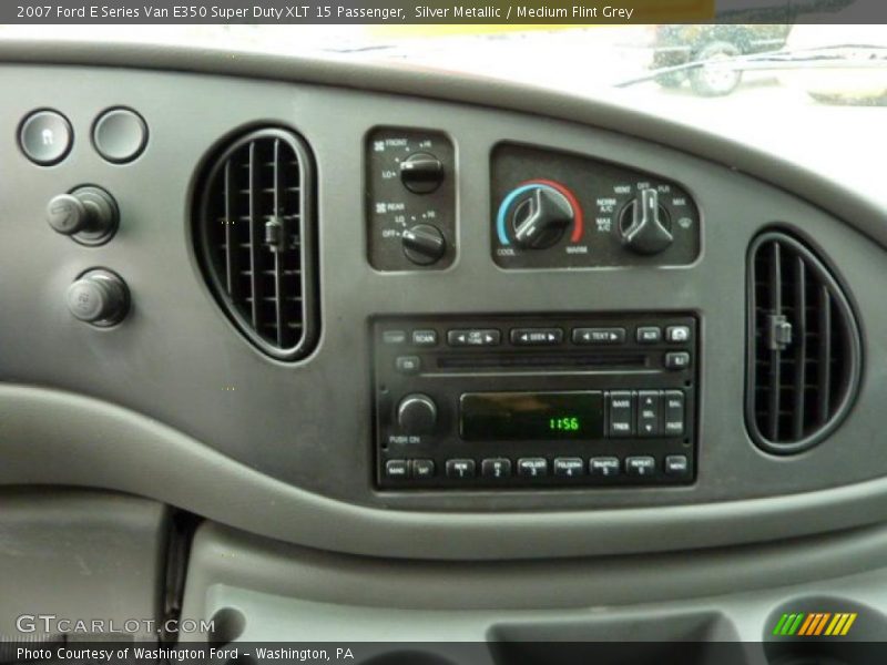 Silver Metallic / Medium Flint Grey 2007 Ford E Series Van E350 Super Duty XLT 15 Passenger