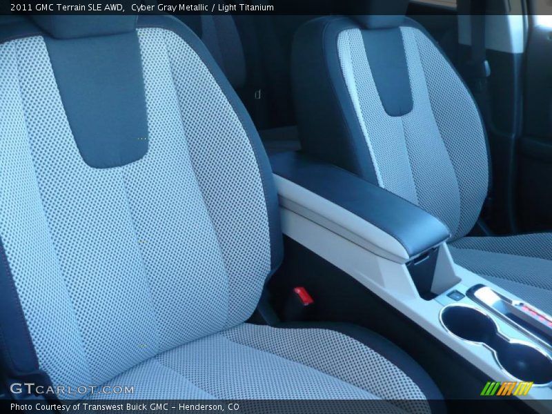 Cyber Gray Metallic / Light Titanium 2011 GMC Terrain SLE AWD