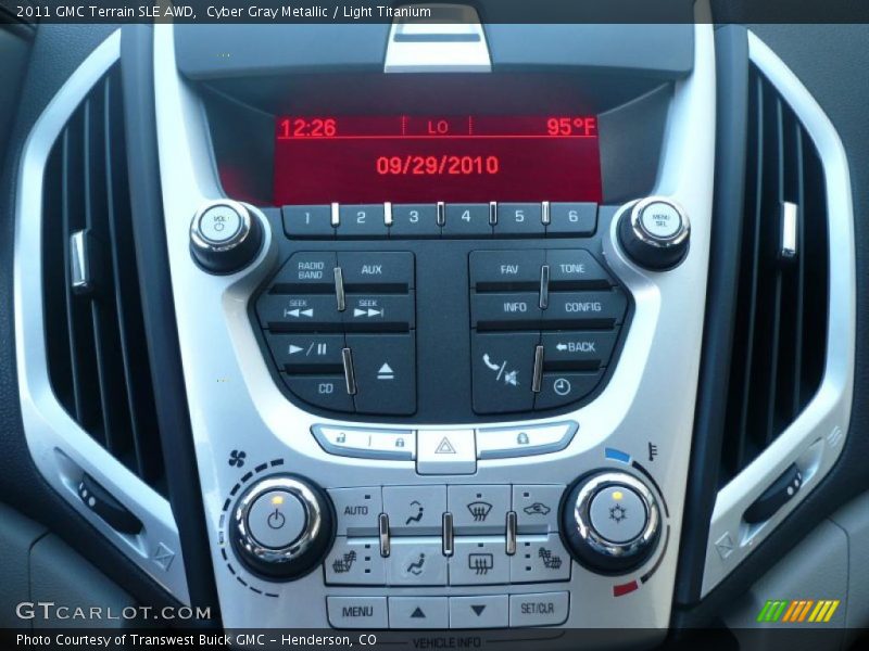 Cyber Gray Metallic / Light Titanium 2011 GMC Terrain SLE AWD