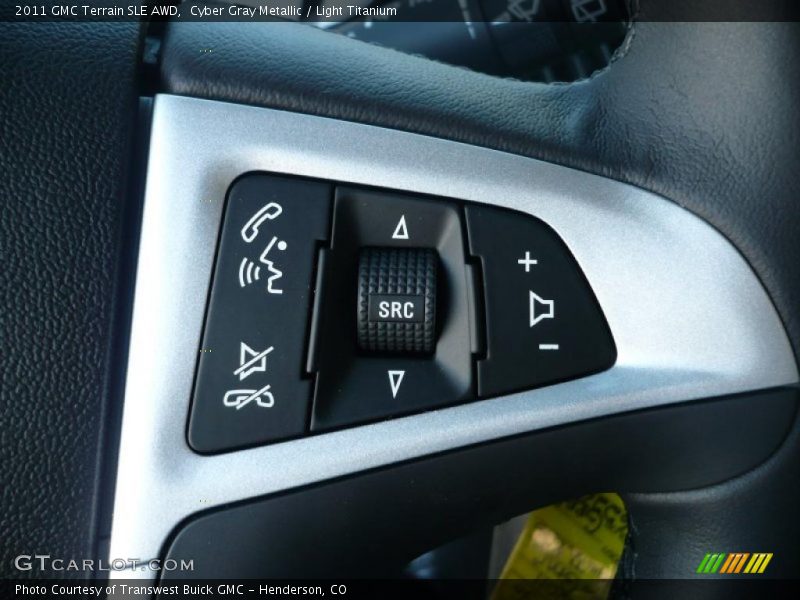 Cyber Gray Metallic / Light Titanium 2011 GMC Terrain SLE AWD
