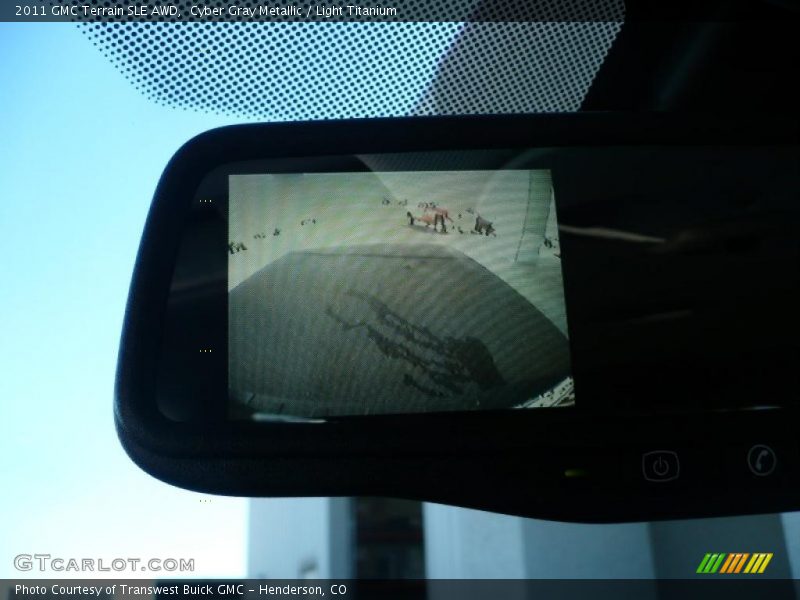 Cyber Gray Metallic / Light Titanium 2011 GMC Terrain SLE AWD