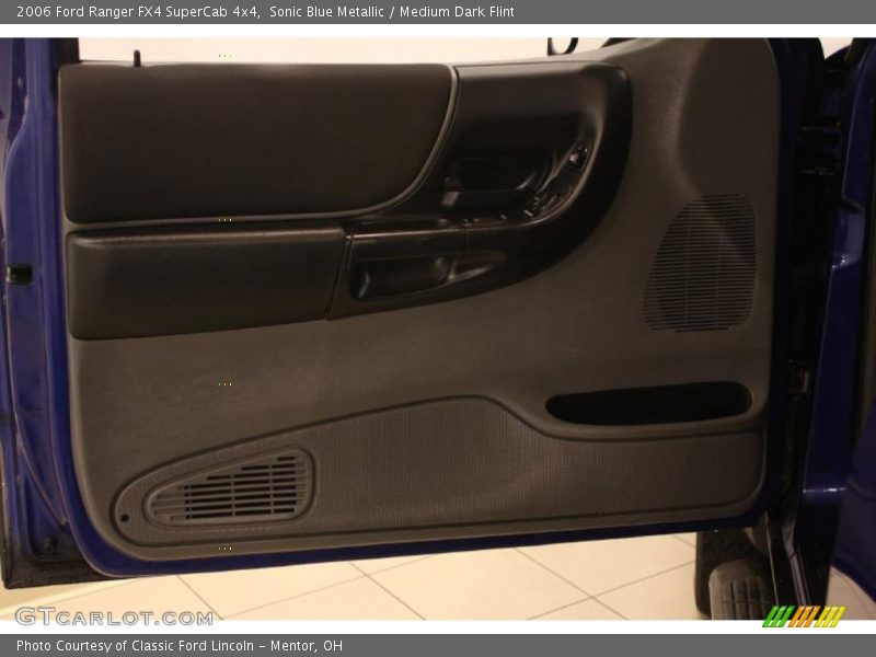 Sonic Blue Metallic / Medium Dark Flint 2006 Ford Ranger FX4 SuperCab 4x4