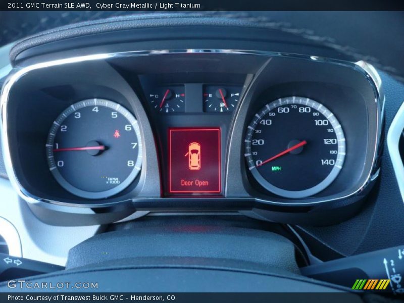 Cyber Gray Metallic / Light Titanium 2011 GMC Terrain SLE AWD