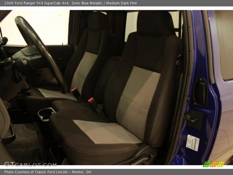Sonic Blue Metallic / Medium Dark Flint 2006 Ford Ranger FX4 SuperCab 4x4