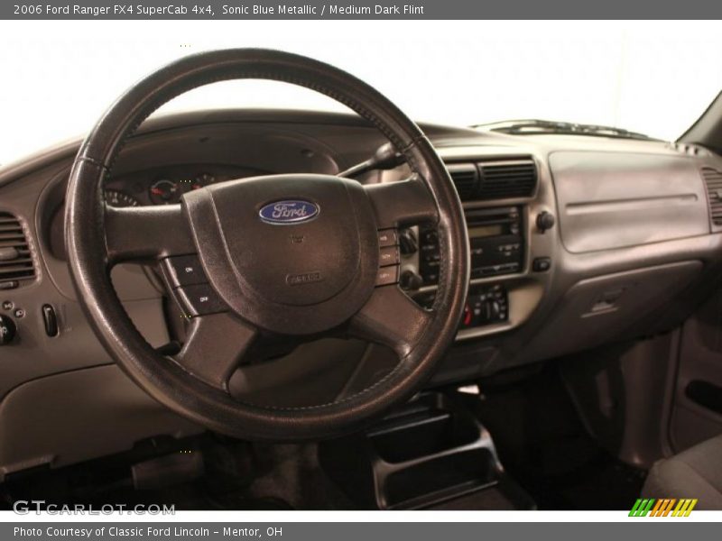 Sonic Blue Metallic / Medium Dark Flint 2006 Ford Ranger FX4 SuperCab 4x4