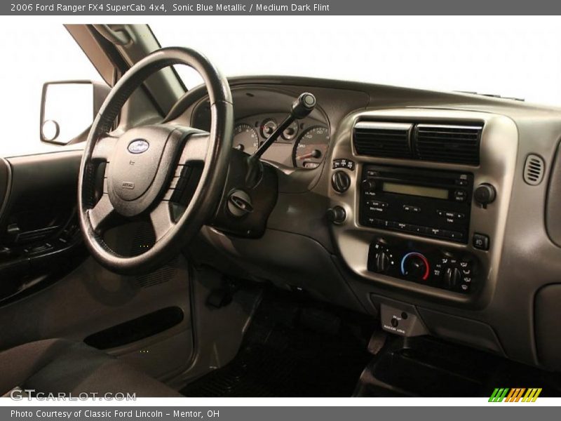 Sonic Blue Metallic / Medium Dark Flint 2006 Ford Ranger FX4 SuperCab 4x4