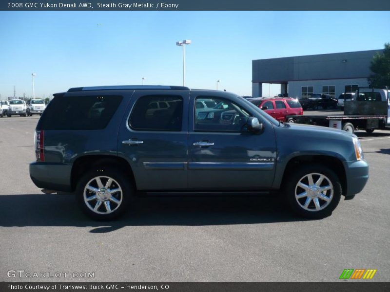 Stealth Gray Metallic / Ebony 2008 GMC Yukon Denali AWD