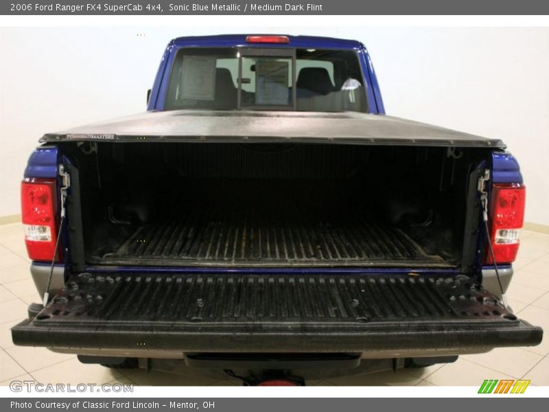 Sonic Blue Metallic / Medium Dark Flint 2006 Ford Ranger FX4 SuperCab 4x4