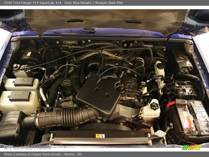 Sonic Blue Metallic / Medium Dark Flint 2006 Ford Ranger FX4 SuperCab 4x4