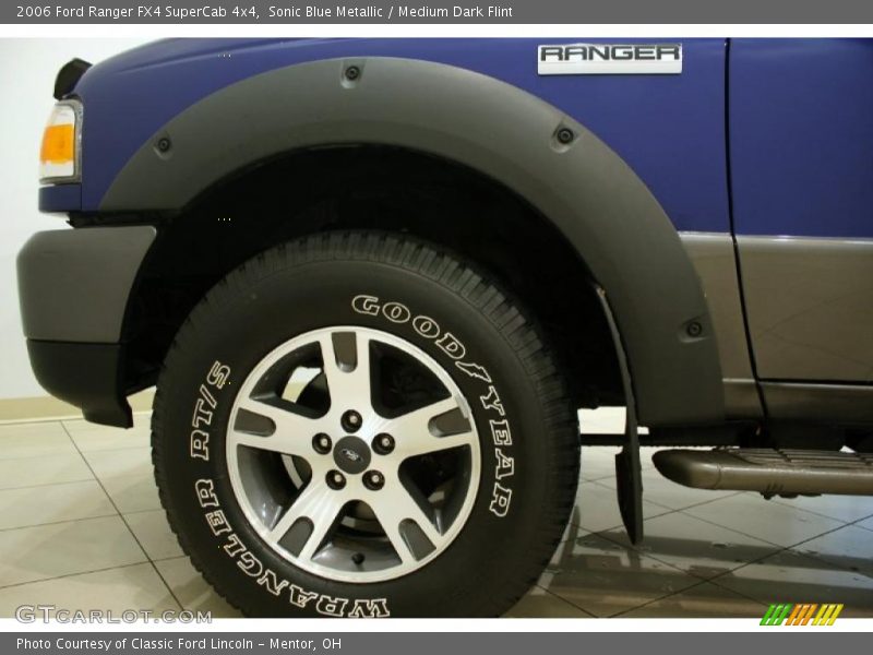 Sonic Blue Metallic / Medium Dark Flint 2006 Ford Ranger FX4 SuperCab 4x4