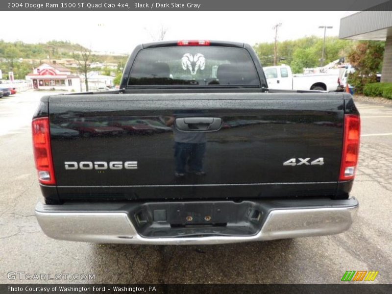 Black / Dark Slate Gray 2004 Dodge Ram 1500 ST Quad Cab 4x4