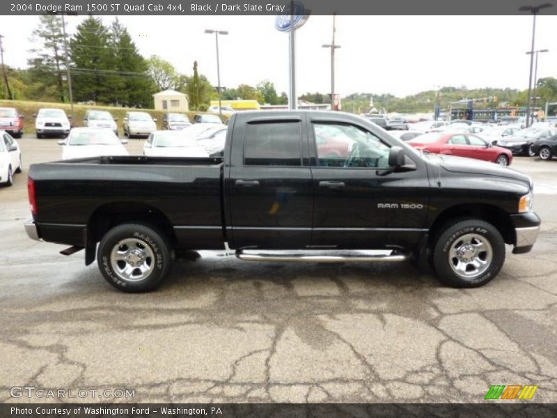 Black / Dark Slate Gray 2004 Dodge Ram 1500 ST Quad Cab 4x4