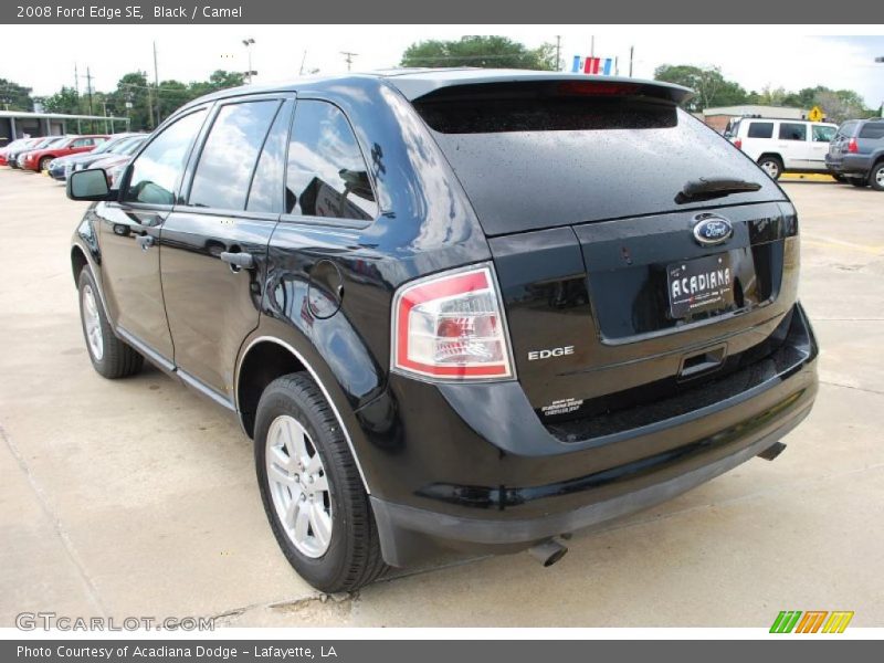 Black / Camel 2008 Ford Edge SE