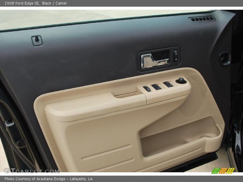 Black / Camel 2008 Ford Edge SE