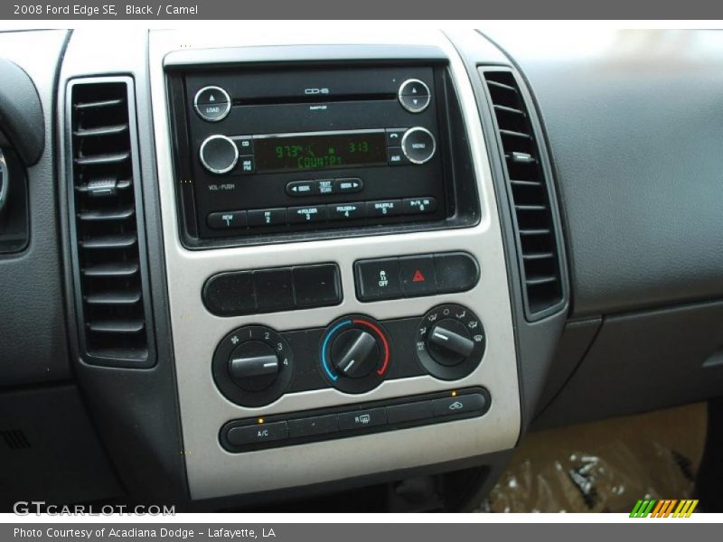 Black / Camel 2008 Ford Edge SE