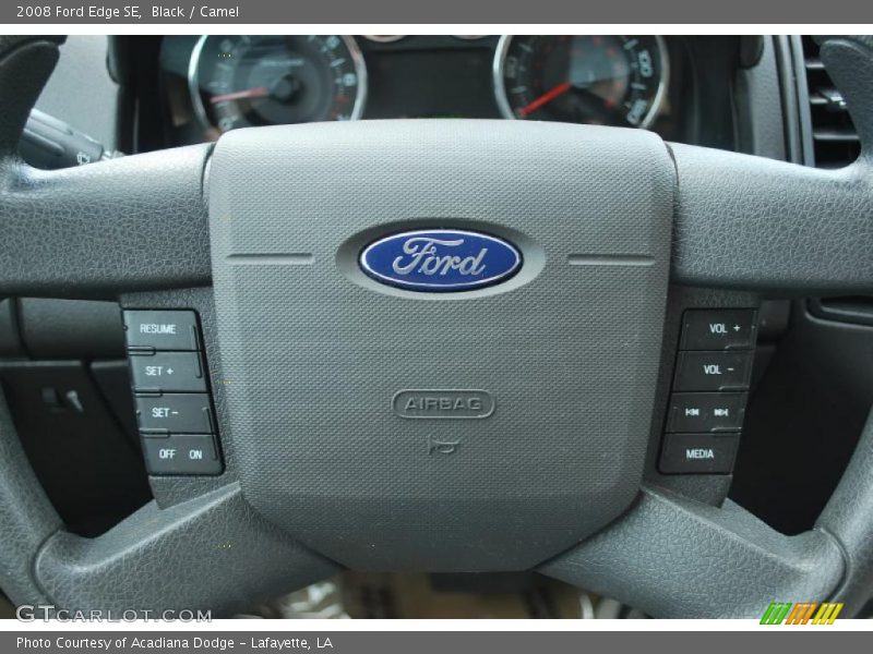 Black / Camel 2008 Ford Edge SE