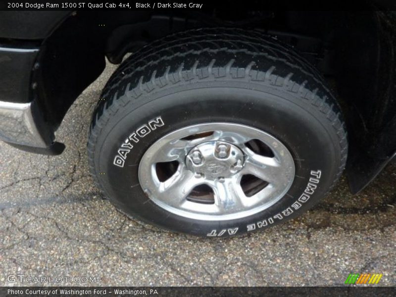 Black / Dark Slate Gray 2004 Dodge Ram 1500 ST Quad Cab 4x4