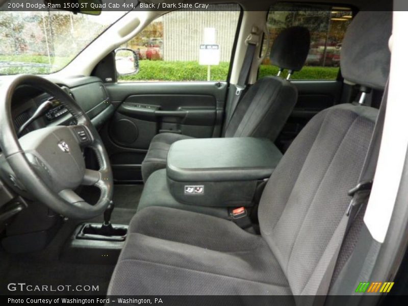 Black / Dark Slate Gray 2004 Dodge Ram 1500 ST Quad Cab 4x4