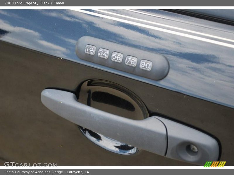 Black / Camel 2008 Ford Edge SE