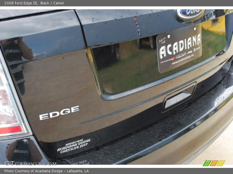 Black / Camel 2008 Ford Edge SE