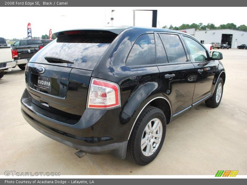 Black / Camel 2008 Ford Edge SE