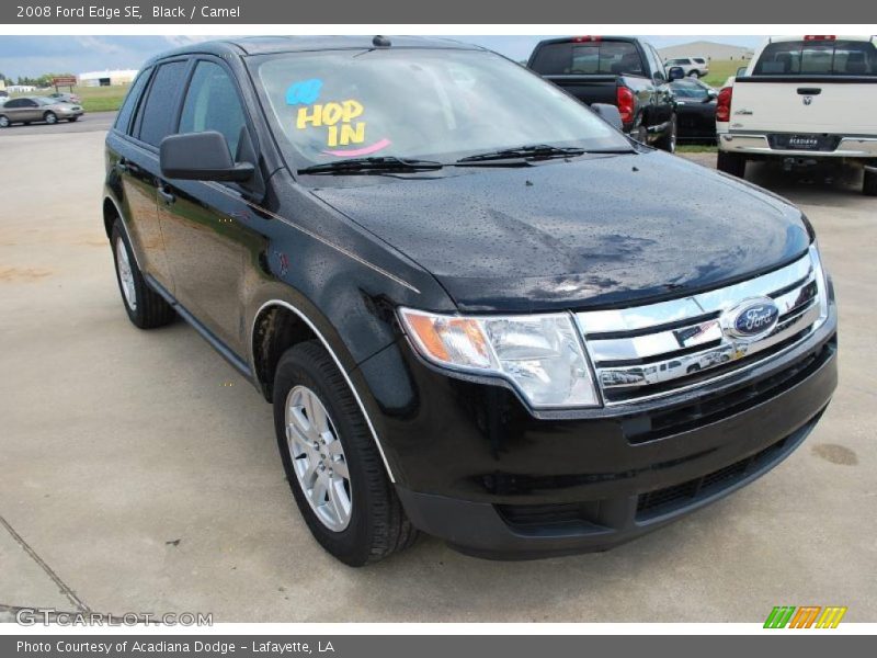 Black / Camel 2008 Ford Edge SE