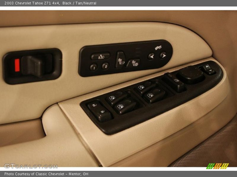 Black / Tan/Neutral 2003 Chevrolet Tahoe Z71 4x4