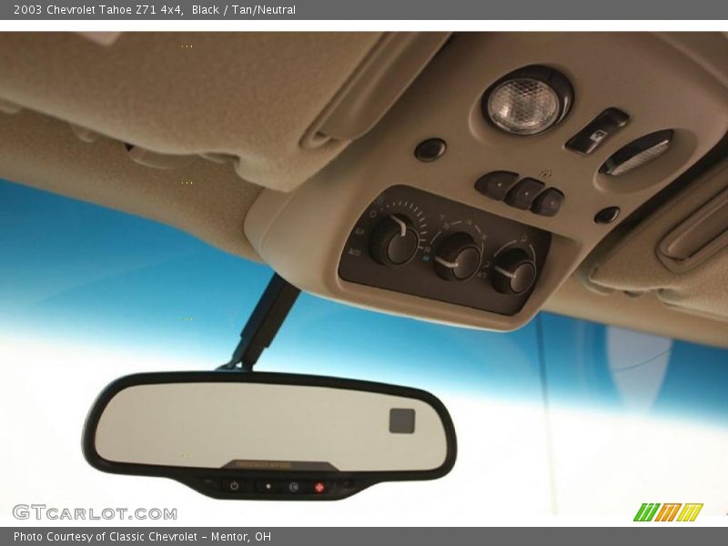 Black / Tan/Neutral 2003 Chevrolet Tahoe Z71 4x4