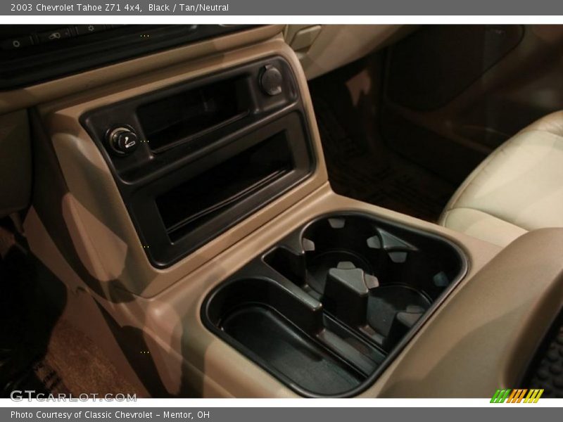 Black / Tan/Neutral 2003 Chevrolet Tahoe Z71 4x4