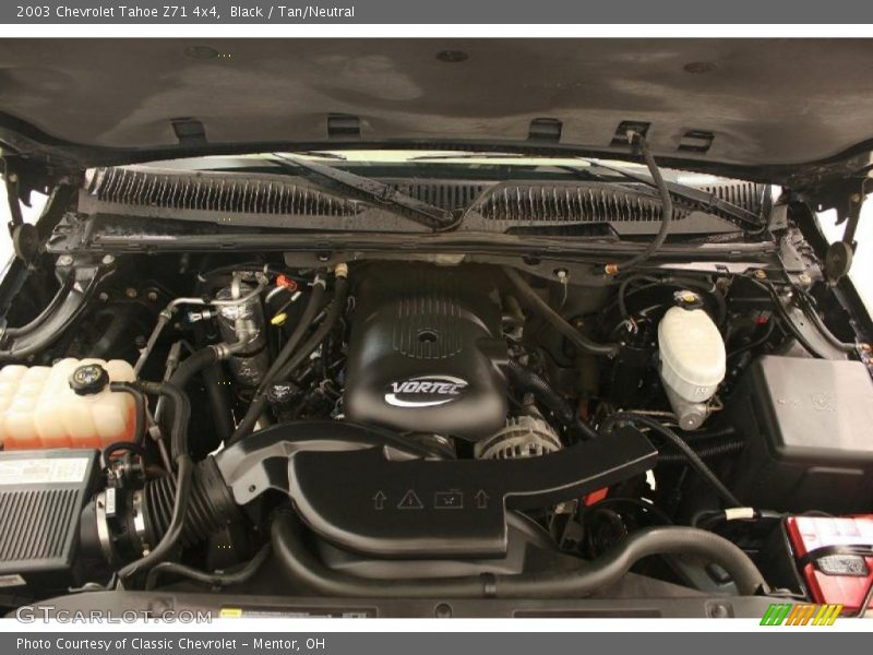 Black / Tan/Neutral 2003 Chevrolet Tahoe Z71 4x4