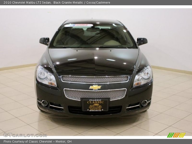 Black Granite Metallic / Cocoa/Cashmere 2010 Chevrolet Malibu LTZ Sedan