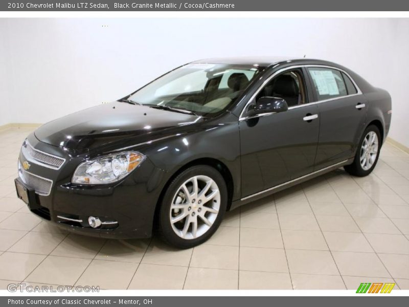 Black Granite Metallic / Cocoa/Cashmere 2010 Chevrolet Malibu LTZ Sedan