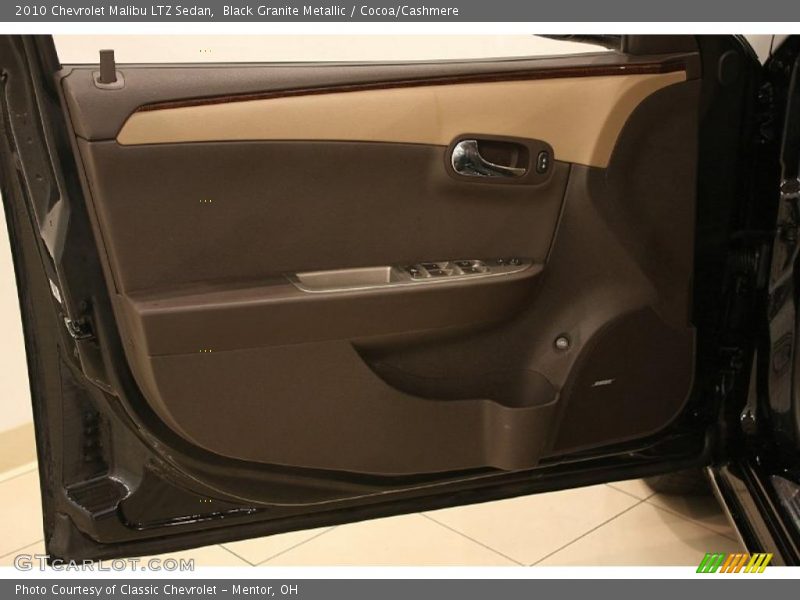 Black Granite Metallic / Cocoa/Cashmere 2010 Chevrolet Malibu LTZ Sedan