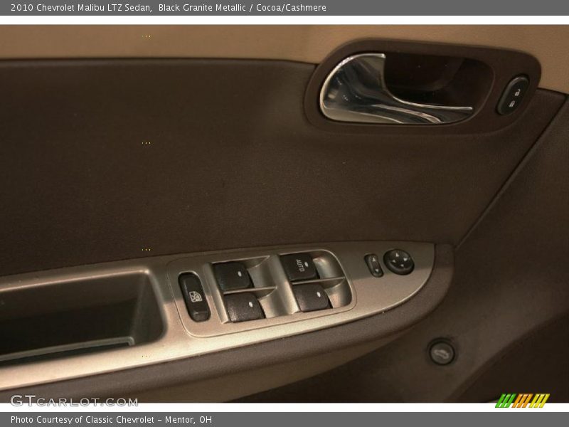 Black Granite Metallic / Cocoa/Cashmere 2010 Chevrolet Malibu LTZ Sedan