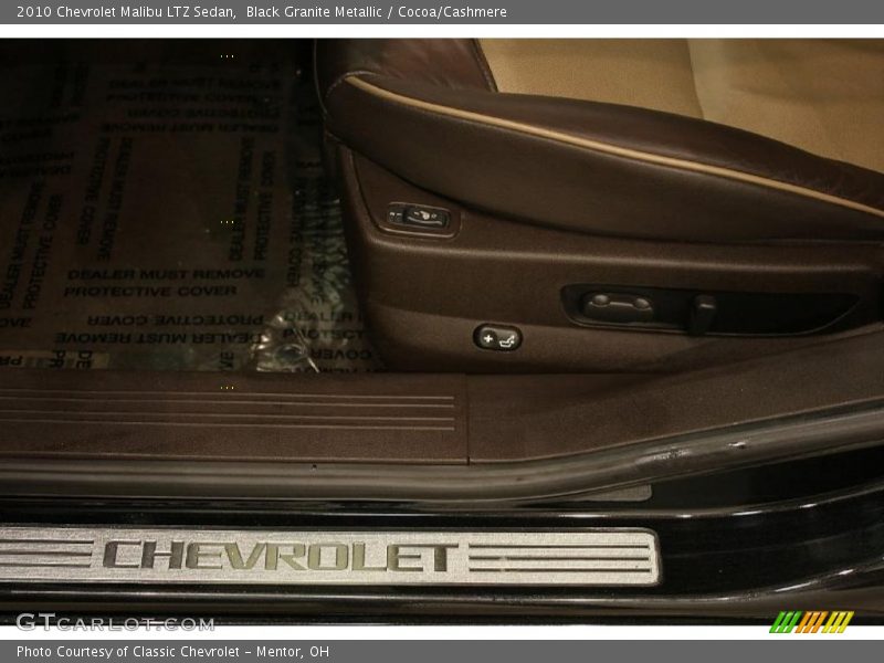 Black Granite Metallic / Cocoa/Cashmere 2010 Chevrolet Malibu LTZ Sedan