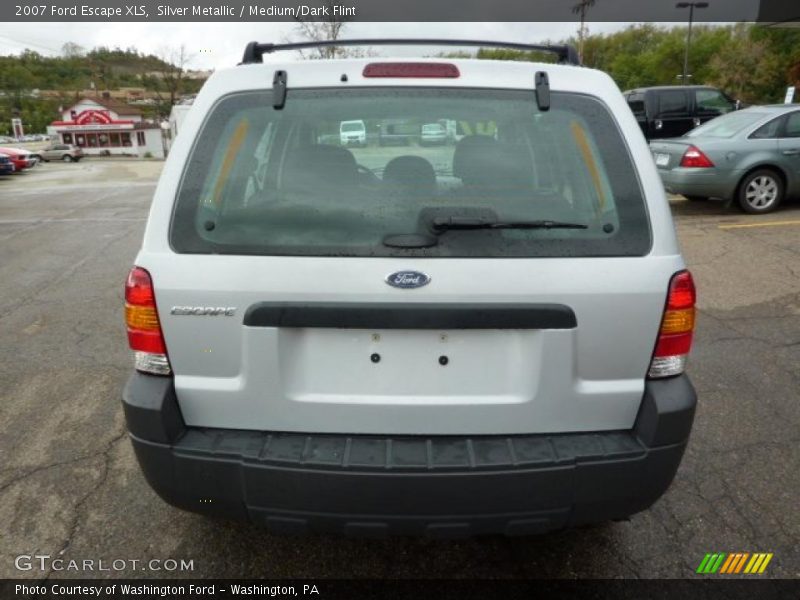 Silver Metallic / Medium/Dark Flint 2007 Ford Escape XLS