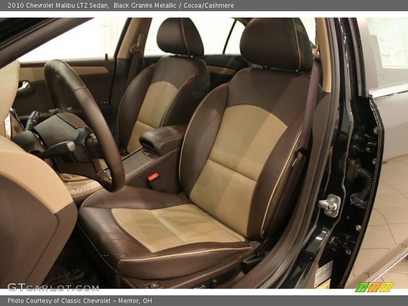 Black Granite Metallic / Cocoa/Cashmere 2010 Chevrolet Malibu LTZ Sedan