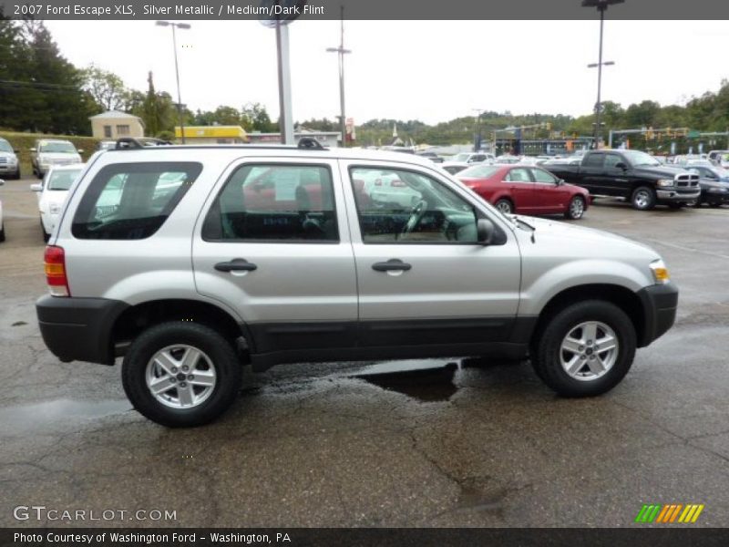 Silver Metallic / Medium/Dark Flint 2007 Ford Escape XLS